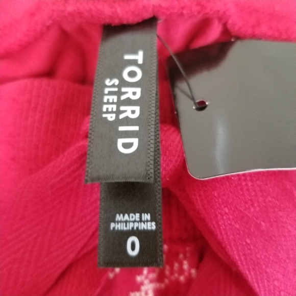 Torrid Sleep Fairisle Foxy Legging Pajama  Bottoms Large 12 NWT - Picture 3 of 5